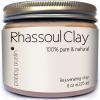 Rhassoul Clay Hair and Facial Mask (Ghassoul) by Poppy Austin. Voted Best Deep Pore Facial Cleanser, Blackhead Remover and Pore Minimizer 2015. A 100% Organic All Natural Face Wash & Clay Mask, 8 oz