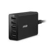 Anker PowerPort 5 (40W 5-Port USB Charging Hub) Multi-Port USB Charger for iPhone 6s / 6 / 6 Plus, iPad Air 2 / mini 3, Galaxy S6 / Edge / Plus, Note 5 and More (Black)