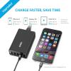 Anker PowerPort 5 (40W 5-Port USB Charging Hub) Multi-Port USB Charger for iPhone 6s / 6 / 6 Plus, iPad Air 2 / mini 3, Galaxy S6 / Edge / Plus, Note 5 and More (Black)