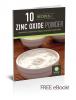 Zinc Oxide Powder - Non-Nano Uncoated, 100% Pure Cosmetic Grade - 10 FREE Recipes and Scoop - La Lune Naturals Zinc Oxide for Face, Nose, Lips, Sunblock, Acne, Eczema, Homemade Safe Sunscreen for Kids