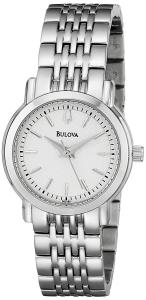Bulova Women's 96L190 Analog Display Analog Quartz Silver Watch
