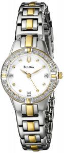 Bulova Women's 98R166 Diamond Case Watch
