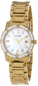 Bulova Women's 98R165 Diamond Case Watch