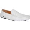 SHOE ARTISTS Classic White Penny Loafer - Men