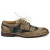 Ferro Aldo M-19266A Brown Mens Lace Up Plaid Oxford Dress Classic Shoes