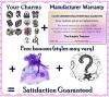 Timeline Trinketts Purple Charm Bracelet Beads Fits Pandora Jewelry Rhinestone Birthstone