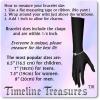 Timeline Trinketts Family Charm Bracelet Beads Fits Pandora Jewelry Rhinestone