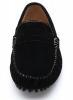 SUNROLAN Men's Dress Shoes Suede Slip on Flats Dress Loafer Slim Mocassin Leather Boat Driving Shoes 2019