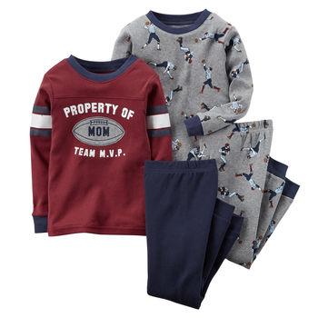 Set bộ đồ cho bé 4-Piece Snug Fit Cotton PJs 