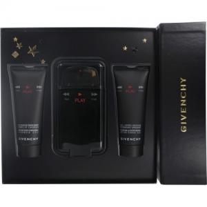 Play Intense By Givenchy Gift Set For Men Edt Spray 3.3 Oz & Aftershave Gel 2.6 Oz & Hair And Body Shower Gel 2.5 Oz