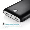 Poweradd Pilot X7 20000mAh Portable Charger External Battery Power Bank Smart Charge for iPhone 6 Plus 5S 5C 5 4S, iPad Air 2 Mini 3, Galaxy S6 S5 S4 Note 4 3 2 Tab other Android Phones and Tablets - Black