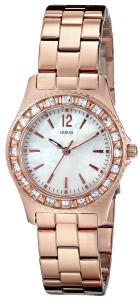 GUESS Women's U0025L3 Petite Sport & Sparkle Crystal Rose Gold-Tone Watch