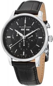 Alexander Men's A101-02 	Statesman Chieftain Multi-function Chronograph Ronda Swiss Quartz Watch