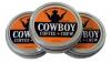 Cowboy Coffee Chew Quit Chewing Tin Can Non Tobacco Nicotine Free Smokeless Alternative to Dip Snuff Snus Leaf Pouch
