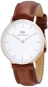 Daniel Wellington Women's 0507DW Classic St. Mawes Analog Display Quartz Brown Watch