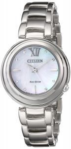 Citizen Women's EM0330-55D Citizen L Sunrise Analog Display Japanese Quartz Silver Watch