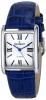 Peugeot Women's Silver Roman Numeral Blue Leather Band Watch 3036BL