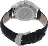 Alexander Heroic Sophisticate Black Dial Black Leather Strap Swiss Men's Watch A911-01