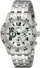 Invicta Men's 1487 Chronograph Silver Dial Stainless-Steel Watch