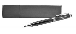 Jorg Gray Black & Chrome Ballpoint Pen jg65000