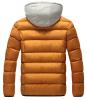 Lega Mens Warm Hoodie Hooded Coat Classic Winter Outwear Down Jacket