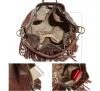 Aibag Fringe Tassel Drawstring Bucket Bag