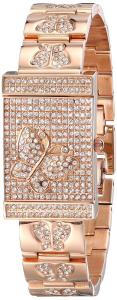 Burgi Women's BUR068RG Analog Display Japanese Quartz Rose Gold Watch