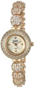 Burgi Women's BUR139RG Analog Display Quartz Rose Gold Watch