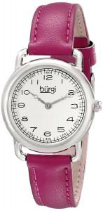 Burgi Women's BUR121PU Analog Display Quartz Purple Watch