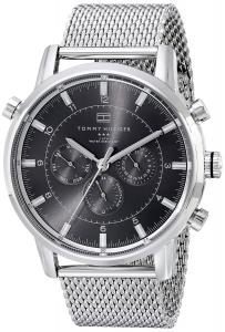 Tommy Hilfiger Men's 1790877 Silver-Tone Stainless Steel Watch