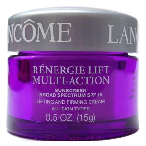 Renergie Lift Multi-Action Sunscreen Broad Spectrum SPF 15 Lifting and Firming Cream All Skin Types 0.5 OZ.(15g)
