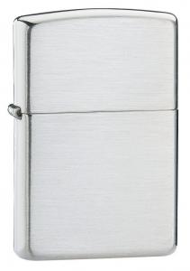 Zippo Brushed Sterling Silver Lighter