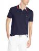 Lacoste Men's Short Sleeve Mini Pique Regular Fit Polo Shirt