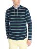 Lacoste Men's Striped Pima Jersey Slim Fit Hooded T-Shirt