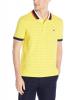 Lacoste Men's Short Sleeve Striped Mini Pique Regular Fit Polo Shirt