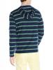 Lacoste Men's Striped Pima Jersey Slim Fit Hooded T-Shirt