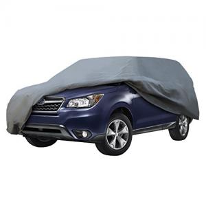 Leader Accessories Water proof Craft-fit SUV Cover (SUV up to 16'1"-- 17'6", 5 layer grey)