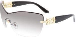 Versace Women 1502609001 Gold/Grey Sunglasses 38mm