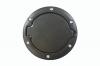 2007-2015 07-15 Jeep Wrangler JK and JK Unlimited Black Stainless Gas Cap Cover