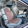 Wagan IN9438-2 12V Heated Seat Cushion with Lumbar Support (Gray Velour)