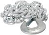 Buyers Products 11275 3/8" x 35" Safety Chain with Clevis Style Slip Hook