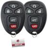 2 KeylessOption Replacement Keyless Entry Remote Start Control Key Fob Compatible with 15913415