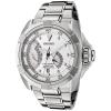 Seiko Men's SRH001 Velatura Kinetic White Dial Stainless Steel Watch