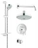 Grohe 35056000 GrohFlex Timeless THM Shower Set with Shower head and Hand shower