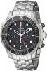 Omega Men's 21230445201001 Seamaster Analog Display Automatic Self Wind Silver Watch