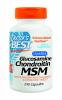 Doctor's Best Glucosamine/Chondroitin/MSM, Capsules, 240-Count