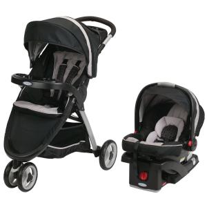 2015 Graco Fastaction Fold Sport Click Connect Travel System, Pierce