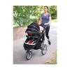 2015 Graco Fastaction Fold Jogger Click Connect Travel System, Chili Red