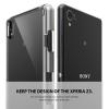 Xperia Z3 Case, Ringke [Fusion] Crystal Clear PC Back TPU Bumper w/ Screen Protector [Drop Protection/Shock Absorption Technology][Attached Dust Cap] For Sony Xperia Z3 - Smoke Black