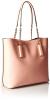 Calvin Klein Smooth Leather Chain Tote Bag